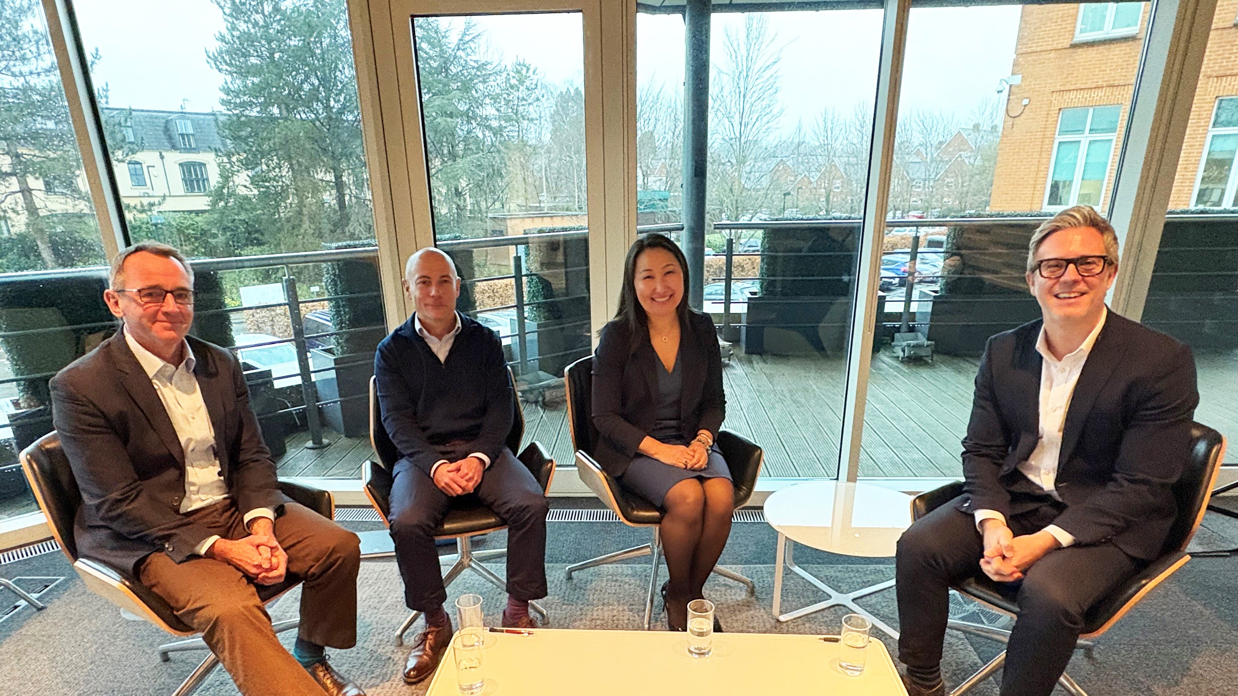 Image taken at our fixed income webinar, with Ben Gutteridge, Michael Matthews, Stuart Edwards and Alexandra Ivanova sat down.