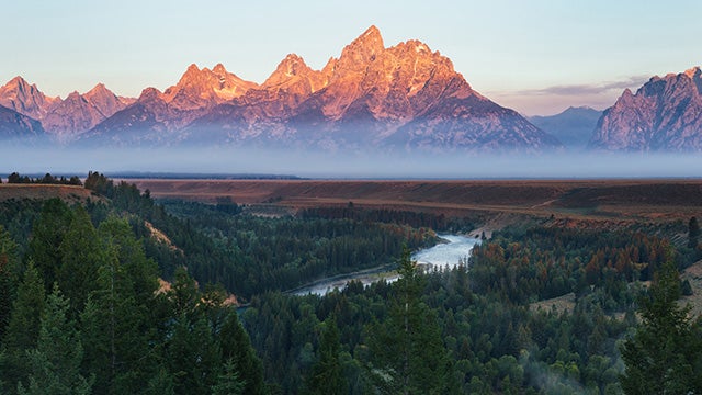 Mountain from long view