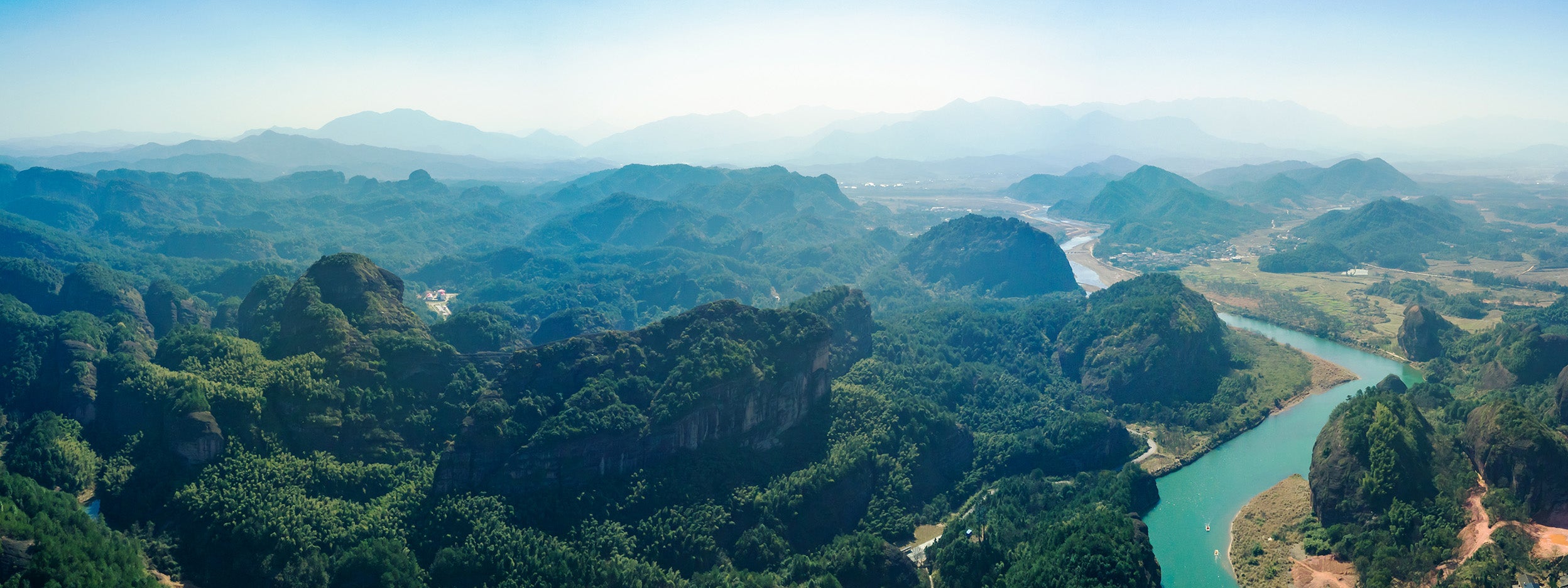 Mountain from top view