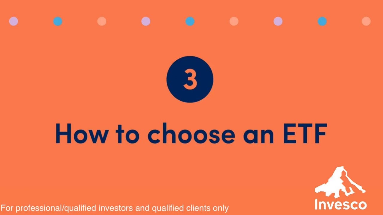 How to choose an ETF