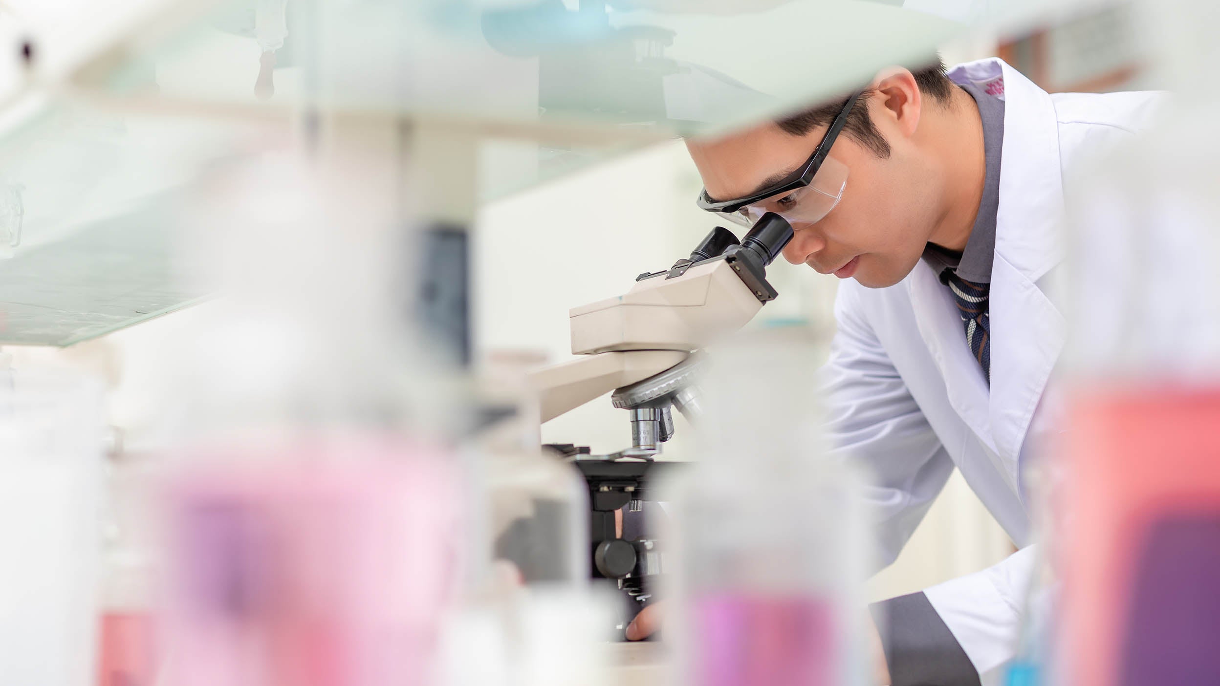 Chemistry Laboratory staff at work